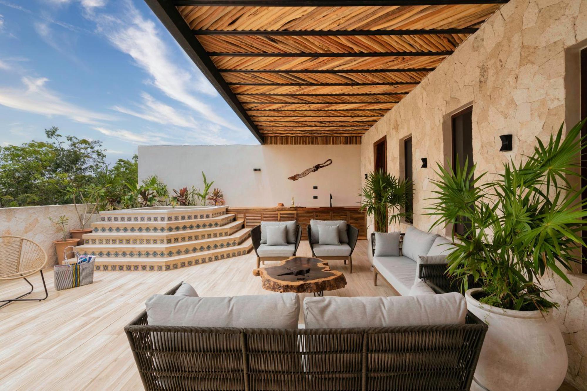 El Rey Loro - Lux 4 Bed Villa @Bluedeerتولوم المظهر الخارجي الصورة