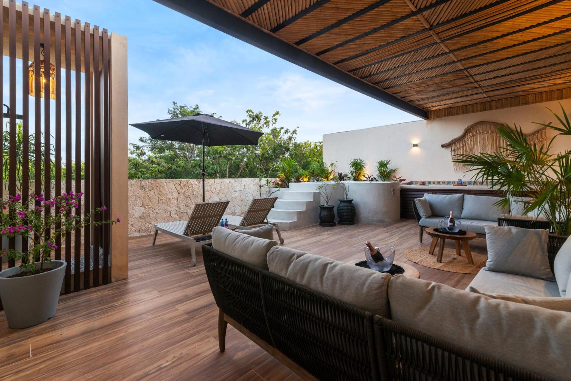 El Rey Loro - Lux 4 Bed Villa @Bluedeerتولوم المظهر الخارجي الصورة